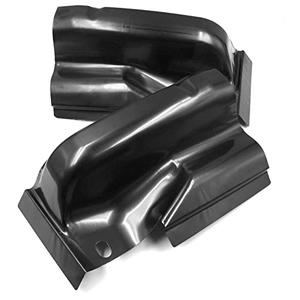 Pickup Truck Cab Corners Compatible with 2009 2010 2011 2012 2013 2014 F150 Crew Cab Corner 4 Door 2 Pcs