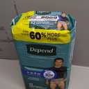 Depend Fresh Protection Adult Diapers, Incontinence Underwear for Men, Disposable, Maximum, Small/Medium, Grey, 32 Count