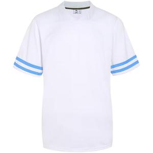 Pullonsy Adult Men's Blank Football Jerseys Athletic Football Fans Shirts Practice Sports Uniform Tops.M