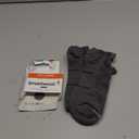 Smartwool Men's Run Zero Cushion Low Ankle Socks (X-Large,Gray)