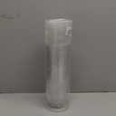 Homestockplus 25 Pack 15 oz BPA-Free Clear Plastic Cups with Strawless Sip Lids - Leak-Proof Round Bottom Disposable Iced Coffee Cups for Kids, To-Go Cold Drinks, Ideal for Small Parties & Daily Use