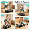 ZTT Vibration Plate Exercise Machine for Lymphatic Drainage, 450lbs