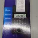 Casio HR-10RC Mini Desktop Printing Calculator | Portable | 12-Digit Display | One-Color Printer | Tax & Currency | Ideal for Taxes, Bookkeeping & Accounting Tasks, Black