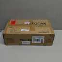 TUTOTAK Small Side Table, Narrow End Table, Skinny Sofa Table, Slim Nightstand, Couch Table, Living Room, Bed Room, White TB01BW0772 (3-Tier7.9"D x 15.8"W x 26"H)