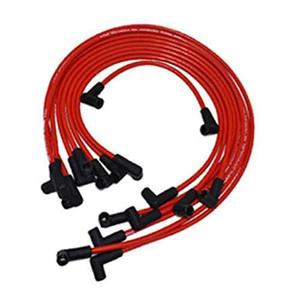 A-Team Performance Silicone Spark Plug Wires Set Automotive Wire Accessories for Chevy Plug Wires Spark Plug Wire Kit Compatible with Chevy Chevrolet GMC V6 V8 4.3L 5.0L 5.7L TBI EFI - 8.0mm Red