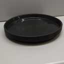 Black Plant Saucer 20 Inches for Indoors/Outdoors Pack of 10 Bonsai Planter Pot Saucer 18 Inches Base Extra Large Plant Trays for Pots.