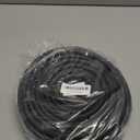 ToLanbbt 16.5FT Garage Door Seals Bottom Rubber 0.19" P Bulb Bottom Weather Seal, Weatherproof Replacement Weather Stripping Compatible with Overhead Door (16.5 FT, Black)