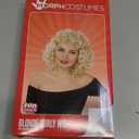 fun shack Blonde Bob Curly Wig, Platinum Short Curly Hair Wig for Women, Perfect for Parties and Events, One Size