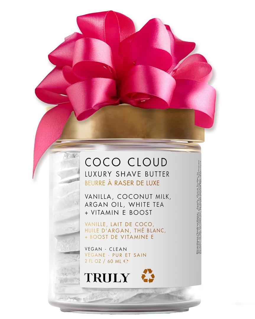 Truly Luxury Shave Butter | Ultra-Hydrating, Shave Formula For Silky Smooth Soft Skin (2 Oz)