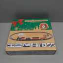 BainGesk Train Set, Christmas Train Set with Steam, Light and Sounds, Electric Train Toy for Boys & Girls, Christmas Train Set for Under The Tree, Gifts for 3 4 5 6 7 8 Year Old Kids