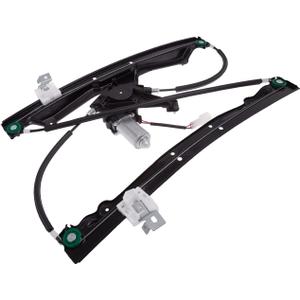 TUCAREST 741-814 (w/2 Pin Plug;w/o Auto-up) Front Right Power Window Lift Regulator w/Motor Assembly Fit for 2002-2010 Fo-rd Explorer/Me-rcury Mountaineer [# 83157 660215 8L2Z7823200AA]
