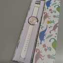 Kids Teens Watch Analog Girls Boys,50M Waterproof Stylish Watch for Children,Students with Soft Silicone Strap for Kids Teens Over 8 Years Old (White Round Small)