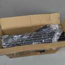 iDavosic.ly Plant Stand Indoor Outdoor, 7 Tier Corner Metal Flower Display Holder Shelf, Easy Assembly Folding Tall Orchid Rack for Patio Balcony Porch Garden Living Room House, Black