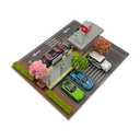 Malamfans 1/64 Scale Car Model Display Case, for Hot Wheels Collectors with Underground Station, Scenic Diorama Display Car Park with LED Lights (The Subway Entrance Scene Includes 6 Parking Spaces)