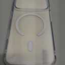 Temdan for iPhone 17 Pro Case Clear with Screen Protector, [Compatible with Magsafe][Anti-Yellowing][Military-Grade Protection] Shockproof Slim Magnetic Phone Case Cover, Transparent