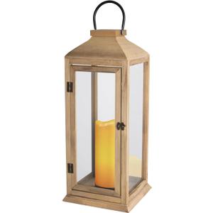 Extra Large Lanterns Decorative - 27.5in IP65 Waterproof Lantern with Flameless Candles, Decorative Lantern for Home Decor, Indoor Outdoor, Front Porch, Garden, Farmhouse Weddings Style (Large)