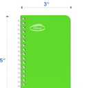 3 x Small Spiral Notebooks - 24-Pack College-Ruled Mini Notepads 3x5 for School, Home, Office - Pocket-Sized for On-the-Go Writing - 60 Sheets per Pad, Assorted Colors