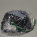 Peicees Leather Sling Bag Mens Crossbody Bag Chest Bag Sling Backpack for Men with USB Charge Port