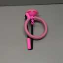 Ankle Skip Ball for Kids, Foldable Skip Ball Toy with Colorful Flash Wheel, Outside Toys for Kids, Gift for Girls & Boys Age 5 6 7 8 9 10 Years Old (Pink)