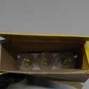 GE Ultra Bright LED Light Bulbs, 100W, Soft White Candle Lights, Clear Decorative CA12 Light Bulbs, Candelabara Base (3 Pack)