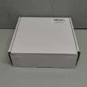 BESy 8 Inch Rain Shower Head, 8" Square Rainfall & High Pressure Stainless Steel Bath Showerhead, 1/16" Ultra Thin, Waterfall Full Body Coverage with Silicone Nozzle, Brushed Gold