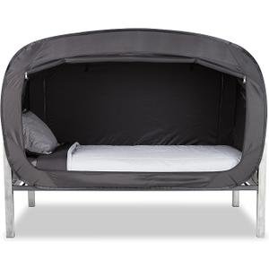 Bed Tent (Twin) - Black, 39"L x 78"W x 47"H