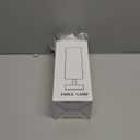 Yarra-Decor Bedside Lamp with USB Port - Touch Control Table Lamp for Bedroom 3 Way Dimmable Nightstand Lamp with Round White Fabric Shade for Living Room, Dorm, Home Office (LED Bulb Included)