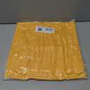 SHEWIN Women's 2 Piece Lounge Sets Casual Short Sleeve Pullover Tops Matching Wide Leg Pants Tracksuit Set (Yellow, XXL)