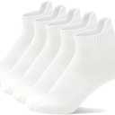 SERISIMPLE Thin Viscose Bamboo No Show Sock Men Low Cut Socks Odor Resistant Breathable Sock 5 Pairs, L