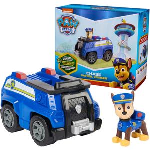 Paw Patrol, Chases Patrol Cruiser, Toy Car with Collectible Action Figure, Sustainably Minded Kids Toys for Boys & Girls Ages 3 and Up