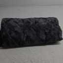 Calming Extra Large Dog Bed for Couch, 45 x 37 inch Removable Couch Cover for Dogs Washable, Non-Slip Fluffy Plush Dog Sofa Mat for Furniture Protector - Dark Grey