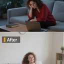 Light Therapy Lamp UV-Free, Full Spectrum 10000 Lux Bright White Light with Adjustable Brightness, Color Countdown Timer