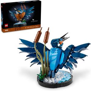LEGO Icons Kingfisher Building Set - Detailed Model Set for Adults, 18+ - Collectible, Relaxing Activity for Bird Lovers - Gift for Men & Women - 10331 LEGO Icons Kingfisher Building Set - Detailed Model Set for Adults, 18+ - Collectible, Relaxing Activity for Bird Lovers - Gift for Men & Women - 10331