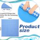 Drydiet Pool Ladder Mat for Above Ground Pools, Non-Slip, 36 x 36 Inch