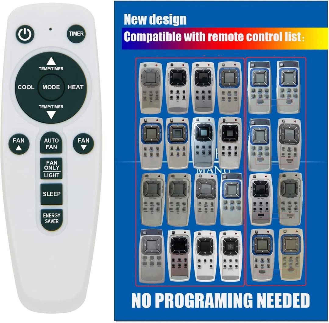 Replacement for Frigidaire Air Conditioner Remote Control Listed in The Picture (C)
