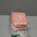 SWEET DOLPHIN Muslin Hooded Baby Bath Towels - 2 Pack 100% Cotton Towel for Babies, Infants, Toddlers - 32x32Inch - Highly Absorbent and Newborn Essential, Pink