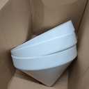 JSP Manufacturing 4 Pack Cone Marine Dock Piling Caps Now with More UV Protection 10+ Years Made in The USA, Dock Pylon Cover Caps for Marine Boat Docks, Floating Docks, Piers, 12 inch