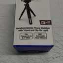 ZGear Handheld Mobile Phone Stabilizer With Tripod And Clip On Light