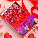 2 x Winlyn 236 Pcs Valentine's Day Stationery Toy Assortment Set Valentine Goodie Bag Stuffers Valentine Prizes Rewards Bulk for Kids Students Valentine Party Favors Treats School Classroom Gift Exchange