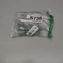 VICASKY 12pcs Oval Shower Curtain Hooks Rings for Bathroom Rust-Resistant Snap Closure Curtain Rod Rings Smooth Glide Decorative Hanging Clips