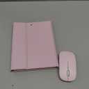 TUNKARMOR Keyboard Case for iPad mini 5 & Mini 4 7.9 inch - with Mouse and Magnetically Keyboard, Case with Pencil Holder for iPad mini 5th / 4th Generation, Auto Sleep/Wake, Pink