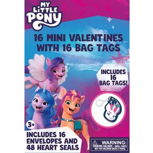 My Little Pony Valentine's Bag Tags, 16 ct, Pack of 3