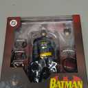 Medicom Toy MAFEX No. 270 Knight Crusader Batman Black Version, Total Height Approx. 6.3 inches (160 mm), Non-scale, Pre-painted Action Figure