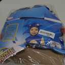 Rubies Sonic the Hedgehog Sonic Costume Jumpsuit in Blue With Booties and Headpiece For Toddlers, Small