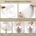 Mushroom Lamp Table Lamp for Bedroom,Desk Bedside Small Lamps for Living Room Night Stands,Mushroom Decor Cute Mini Modern Mid Century Lamps,Unique Aesthetic Home Living Room Decor (Cream)