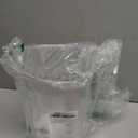 Restaurantware RW Base 4 Quart Measuring Jar 1 Durable Measuring Beaker - Metric And Imperial Units V-Shaped Spout Clear Plastic Measuring Cup Handle With Thumb-Grip Tolerates Up To 248F