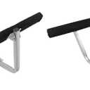 Boat Trailer Guides 2-4 Foot Bunk Boards Kit - 24 Inch Carpeted Guide On Tilting Side Bunks for High Beam, Box or C-Channel Trailers with Mounting Frames and Hardware