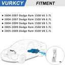 Vurkcy Electric Fuel Pump Module Assembly Compatible with 2004-2007 Dodge Ram 1500 V6 3.7L/ V8 4.7L/ 04-09 Ram 1500/05-09 Ram 2500/05-09 Ram 3500/ V8 5.7L, Replace E7186M E7165M