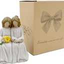 Sister Figurines for Women, Bestie Friendship Birthday/Mothers Day/National Sister Day Gift