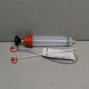 200CC Automotive Fluid Extractor Syringe Pump with Long Hose and Extension Tubes, Oil Extractor Fluid Pump Oil Evacuator and Dispenser Pump for Engine Oil, ATF, Coolant, Brake & Power Steering Fluids